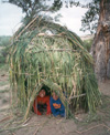 Girls (Kin. Susua) in Tule House (Sinobe, kane)