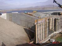 Fish Ladder Construction