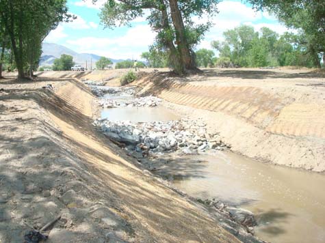 Irrigation Return Flow Ditch  Restored