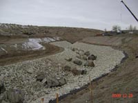 Fish Ladder Ditch Construction
