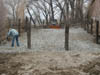 Laying Rock Bed at Corral Site