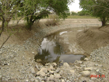 Project Site by U.S. Highway 95 Bridge